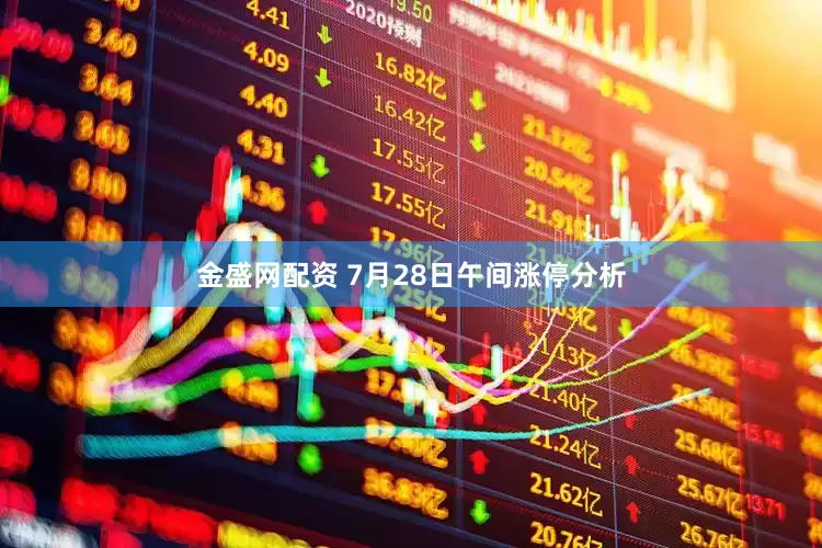 金盛网配资 7月28日午间涨停分析